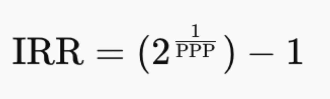 PPP Formula